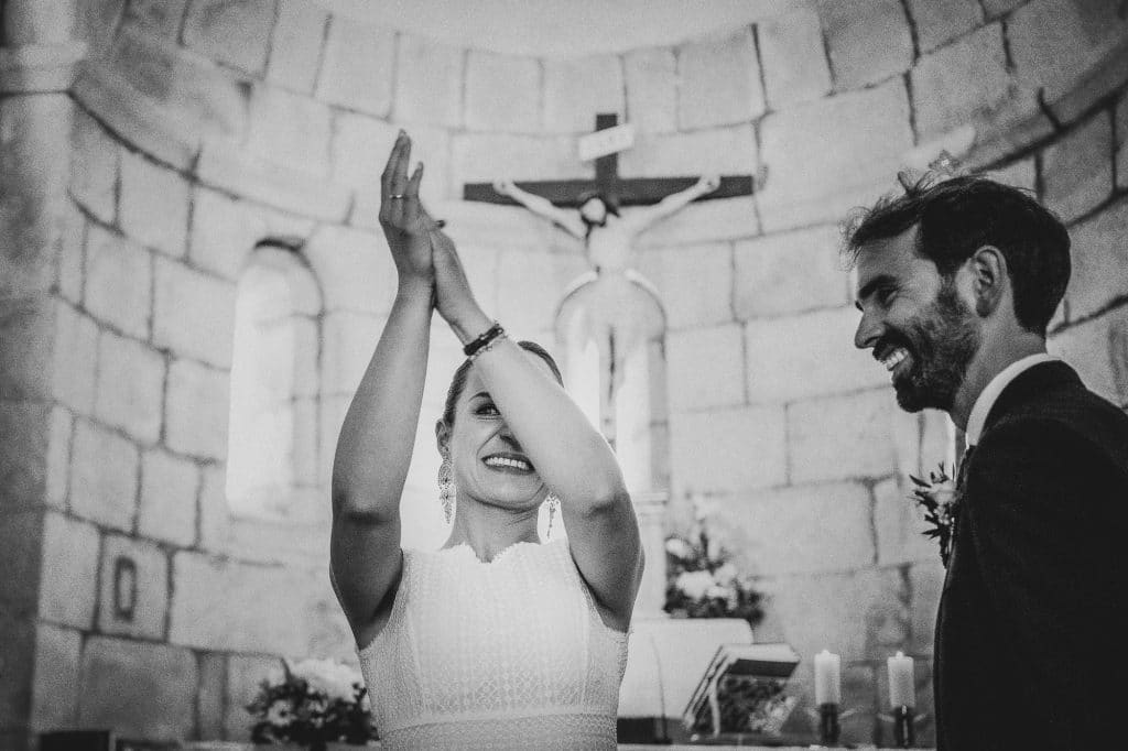 Fotografía de boda casual sin posados forzados en Arteixo Coruña.