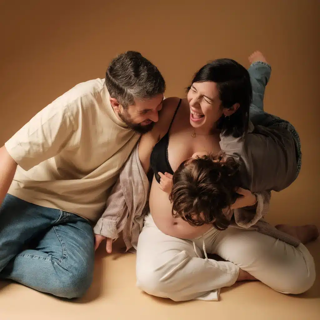 Fotografía de maternidad profesional cerca de A Coruña.
